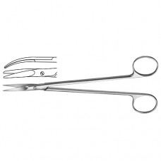 Toennis Dissecting Scissor Curved - Delicate Stainless Steel, 18 cm - 7" Toennis Dissecting Scissor Curved - Delicate Stainless Steel, 18 cm - 7"